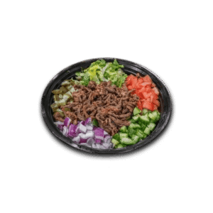 beef shawarma bowls