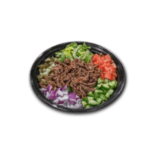 beef shawarma bowls