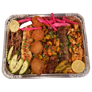 Shawarma castle platter