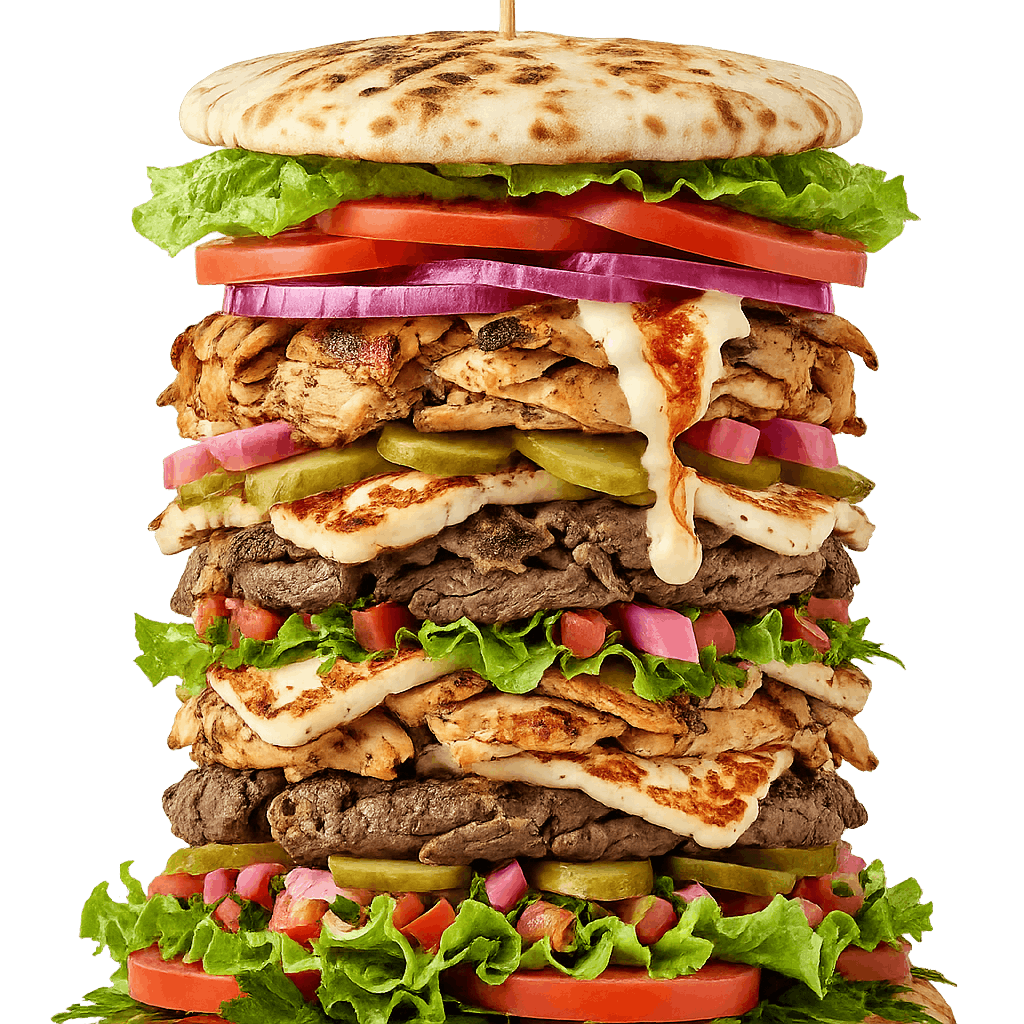Shawarma tower
