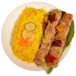 chicken kafta plate